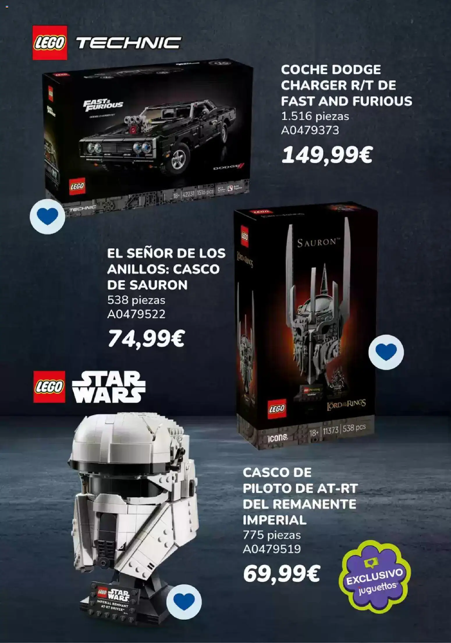 Juguettos Fan zone │ válido desde el 05/10/2026 | Página: 17 | Productos: Anillos, LEGO