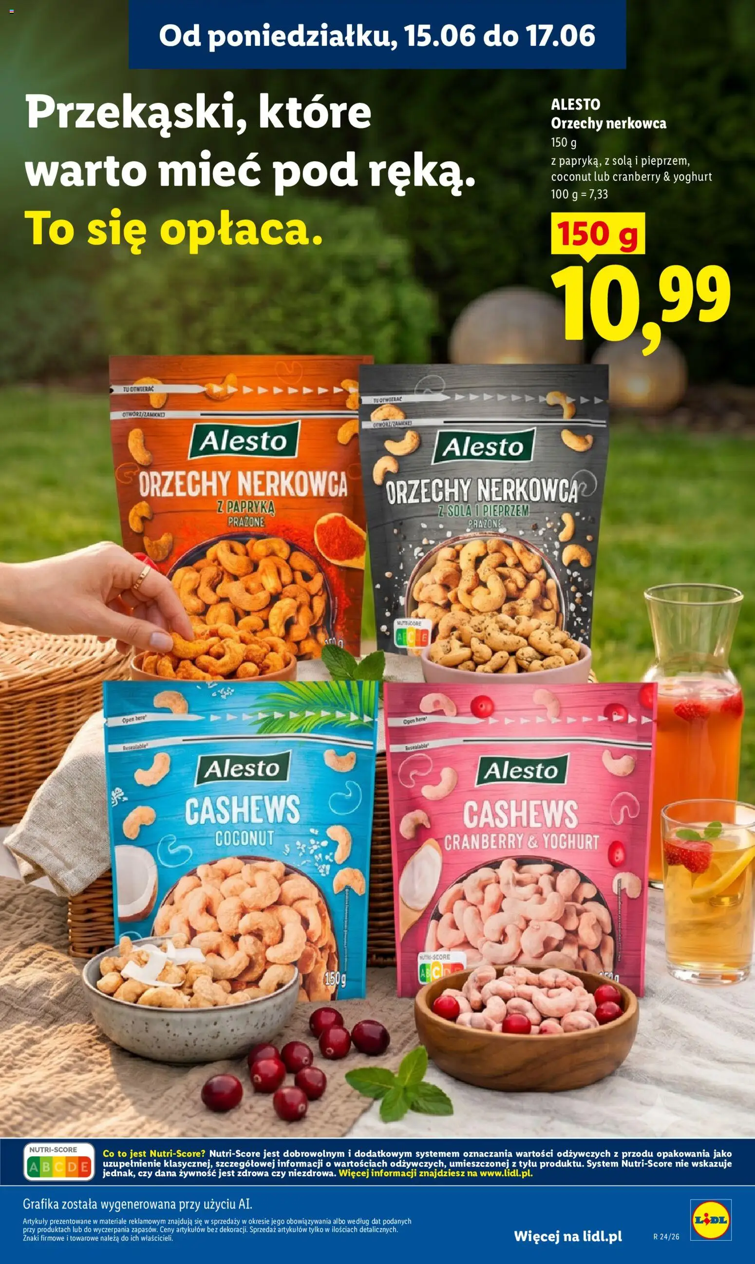 Lidl gazetka od 15.06.2026 | Strona: 83 | Produkty: Papryka, Orzechy