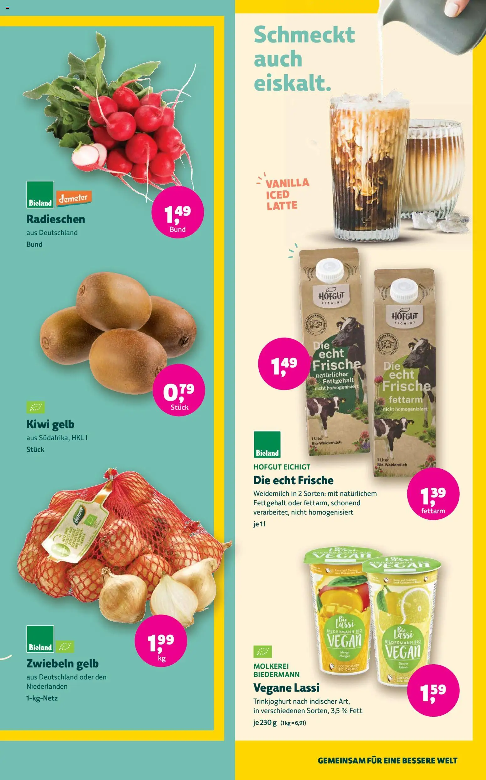 BioMarkt Prospekt – gültig ab 03.06.2026 | Seite: 7 | Produkte: Trinkjoghurt, Zwiebeln, Mango, Kiwi