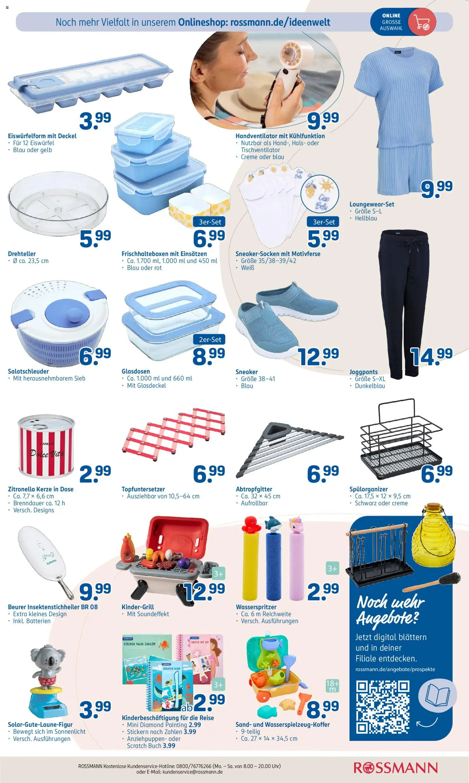 Rossmann Angebotsprospekt – gültig ab 29.06.2026 | Seite: 3 | Produkte: Batterien, Creme, Uhr