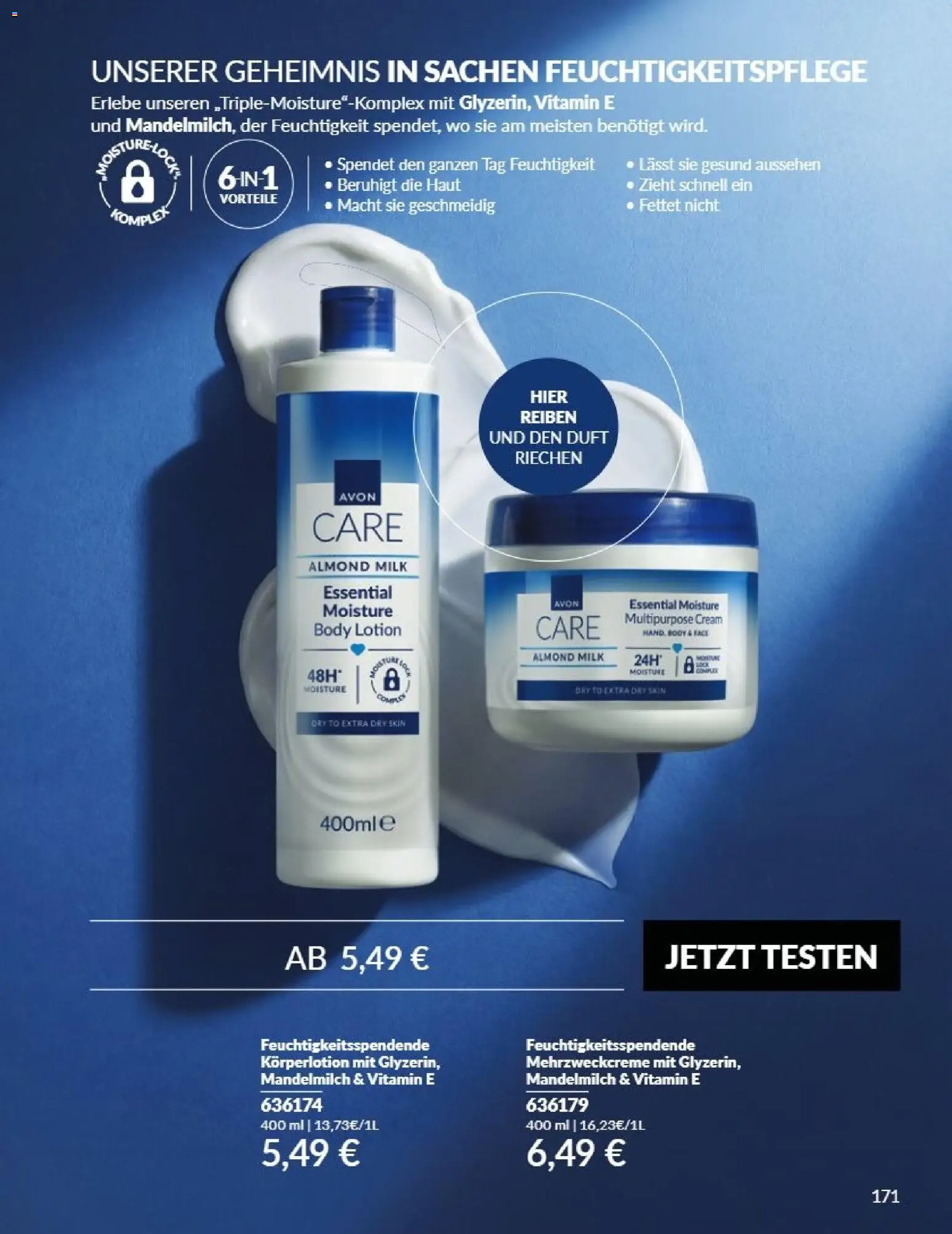 AVON Katalog September 2026 – gültig ab 01.09.2026 | Seite: 167 | Produkte: Duft, Body Lotion, Körperlotion