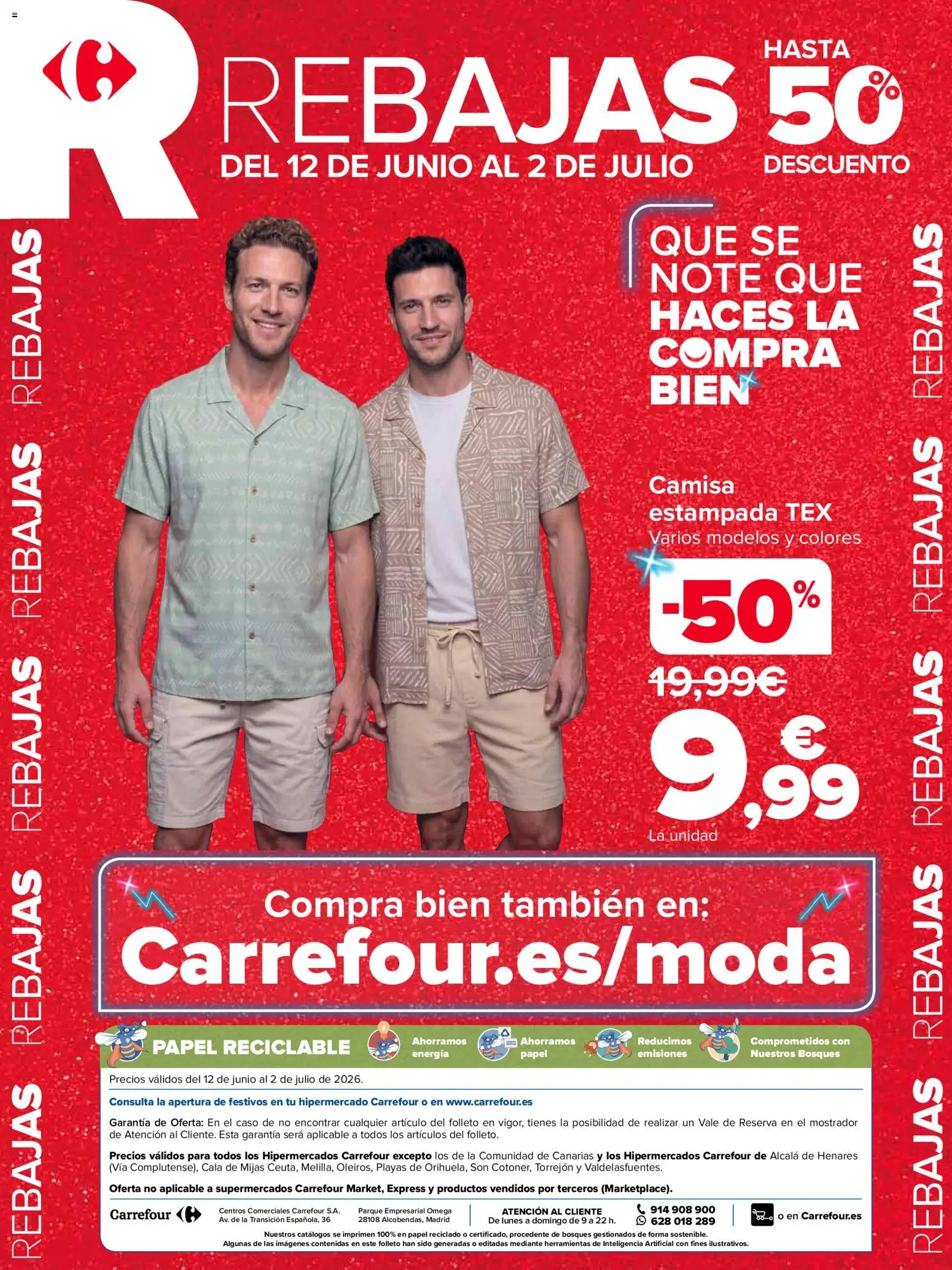 Carrefour Rebajas │ válido desde el 12.06.2026 | Página: 8 | Productos: Camisa