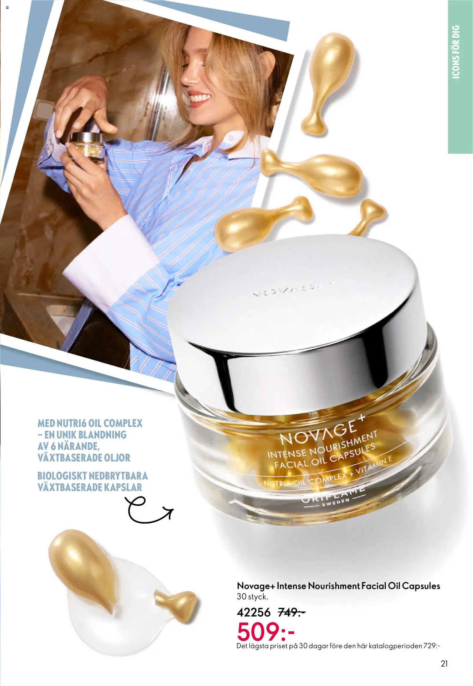 Oriflame reklamblad aktuell från 11.03.2026 | Sida: 21