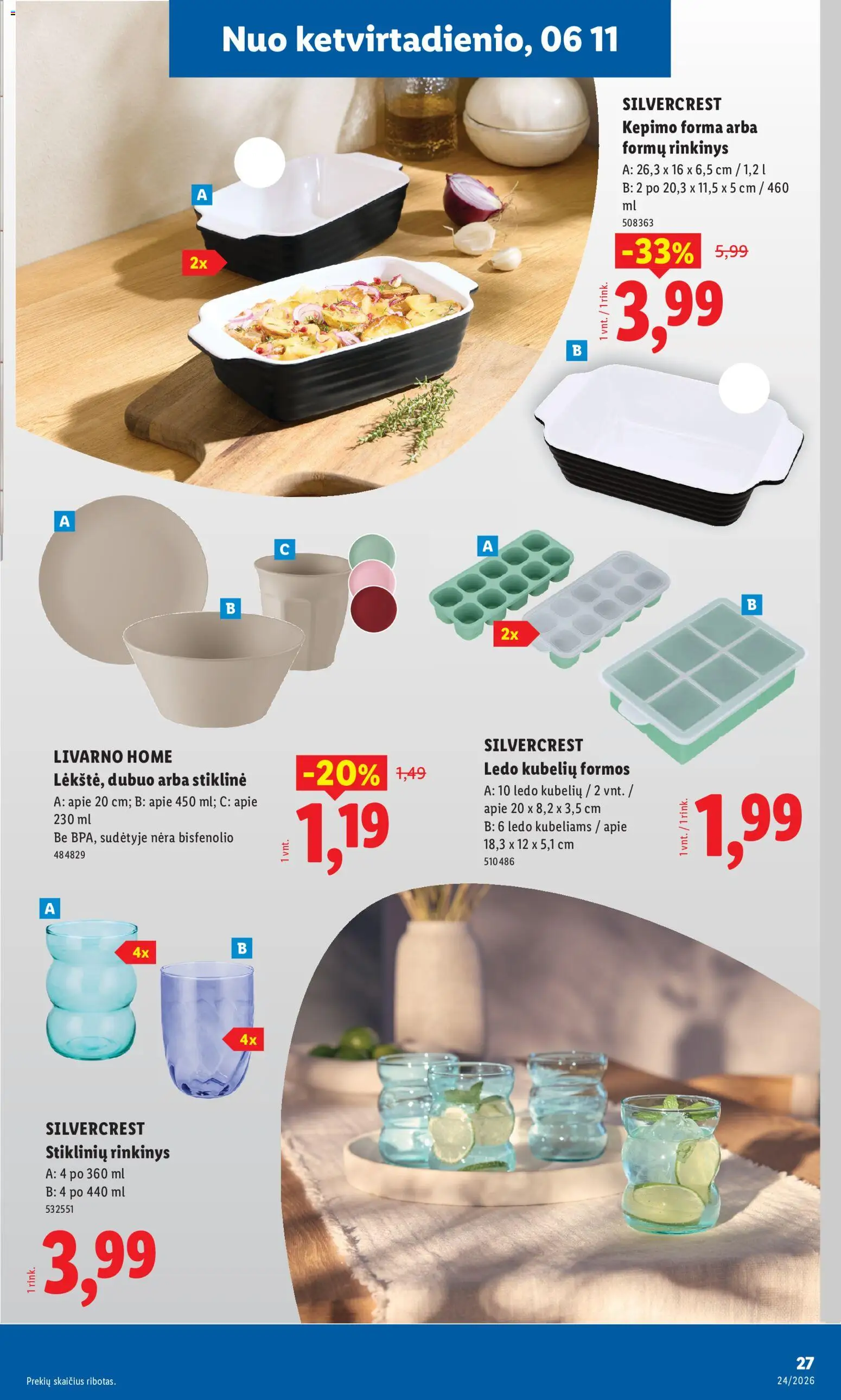 LIDL akcijos nuo 08.06.2026 | Puslapis: 27 | Prekių: Dubuo