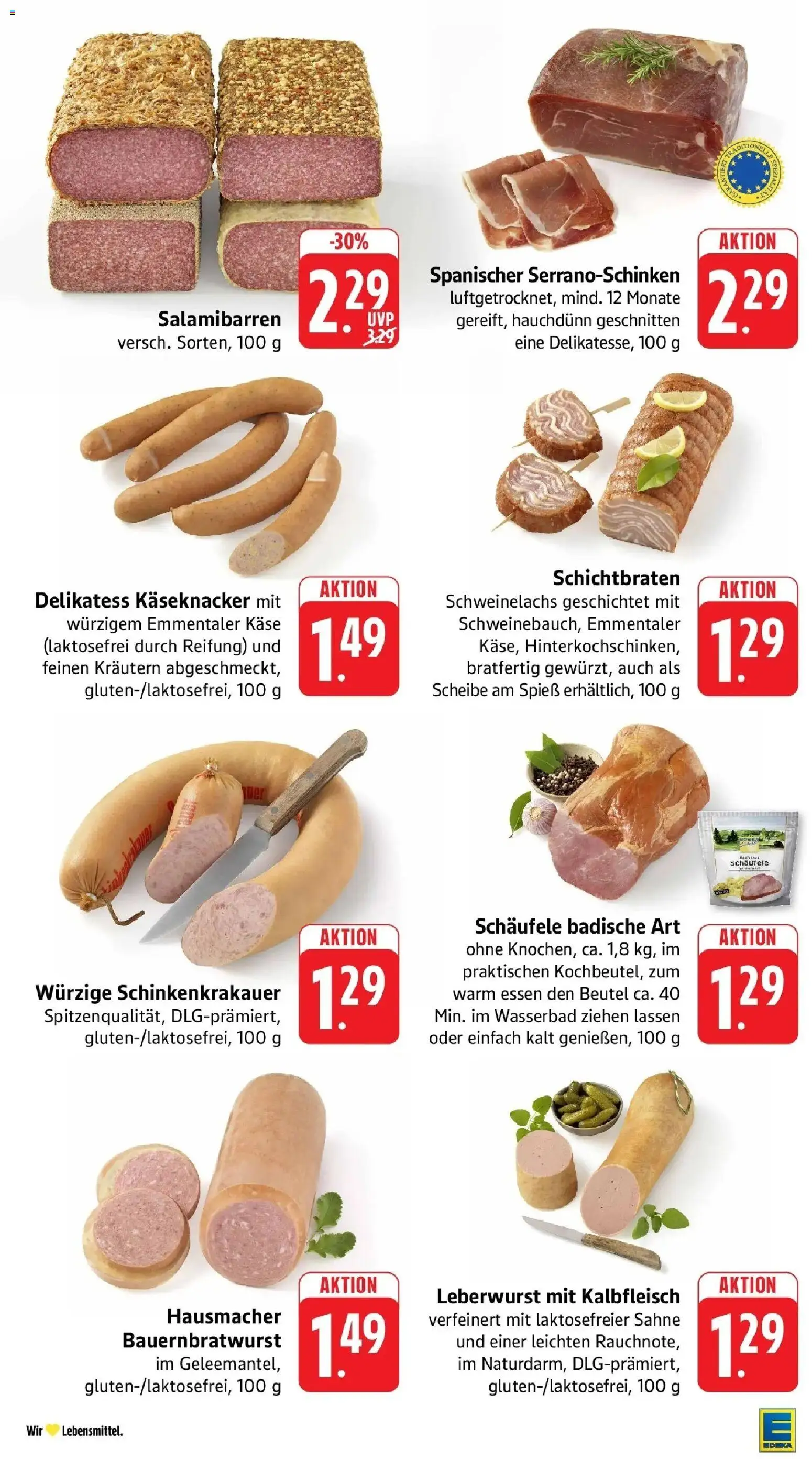 Edeka Prospekt Steinfeld (ab 28.09.2026) » Angebote Online | Seite: 5 | Produkte: Käse, Sahne