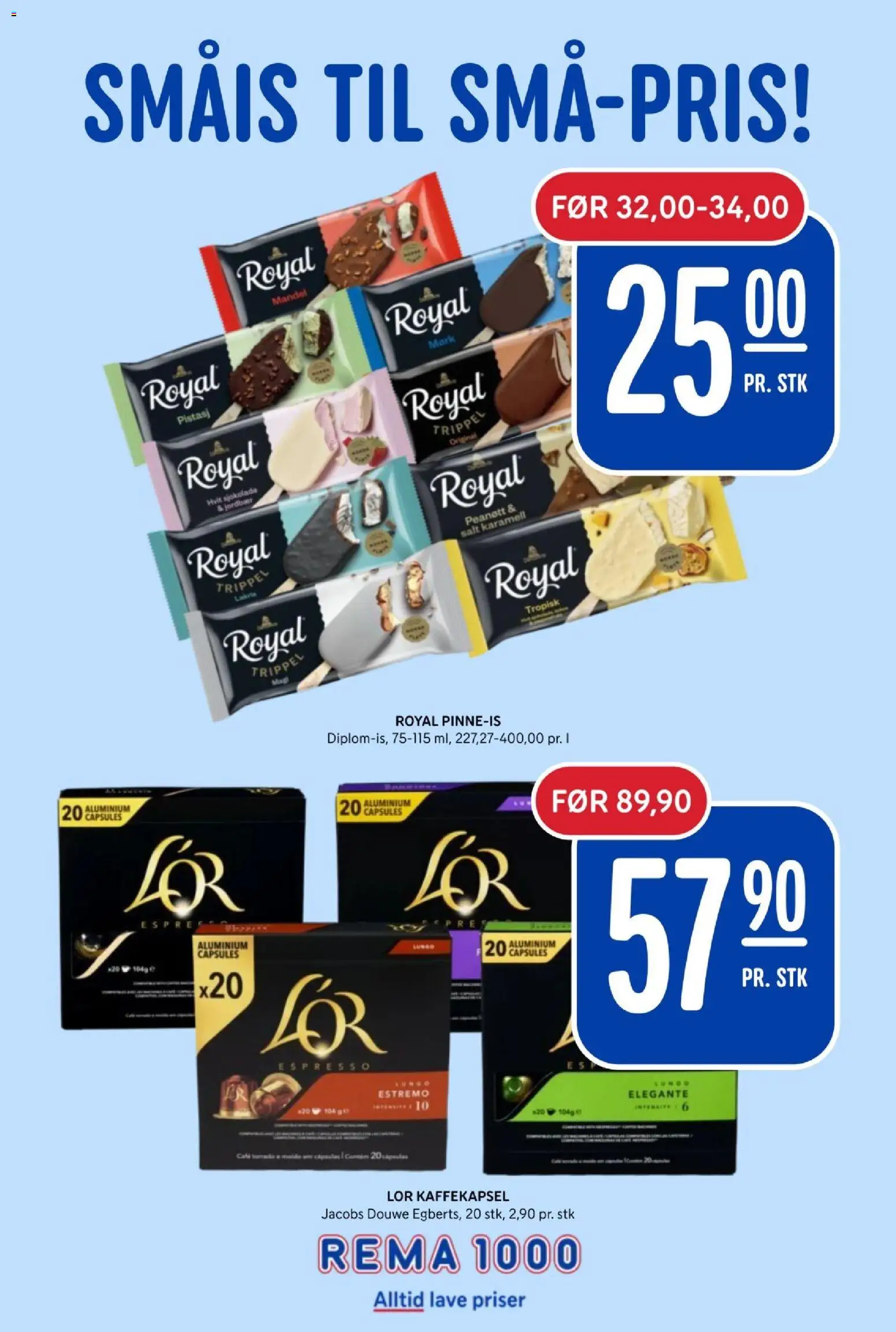 {H1} | Side: 24 | Produkter: Sjokolade, Royal trippel, Jordbær, Salt