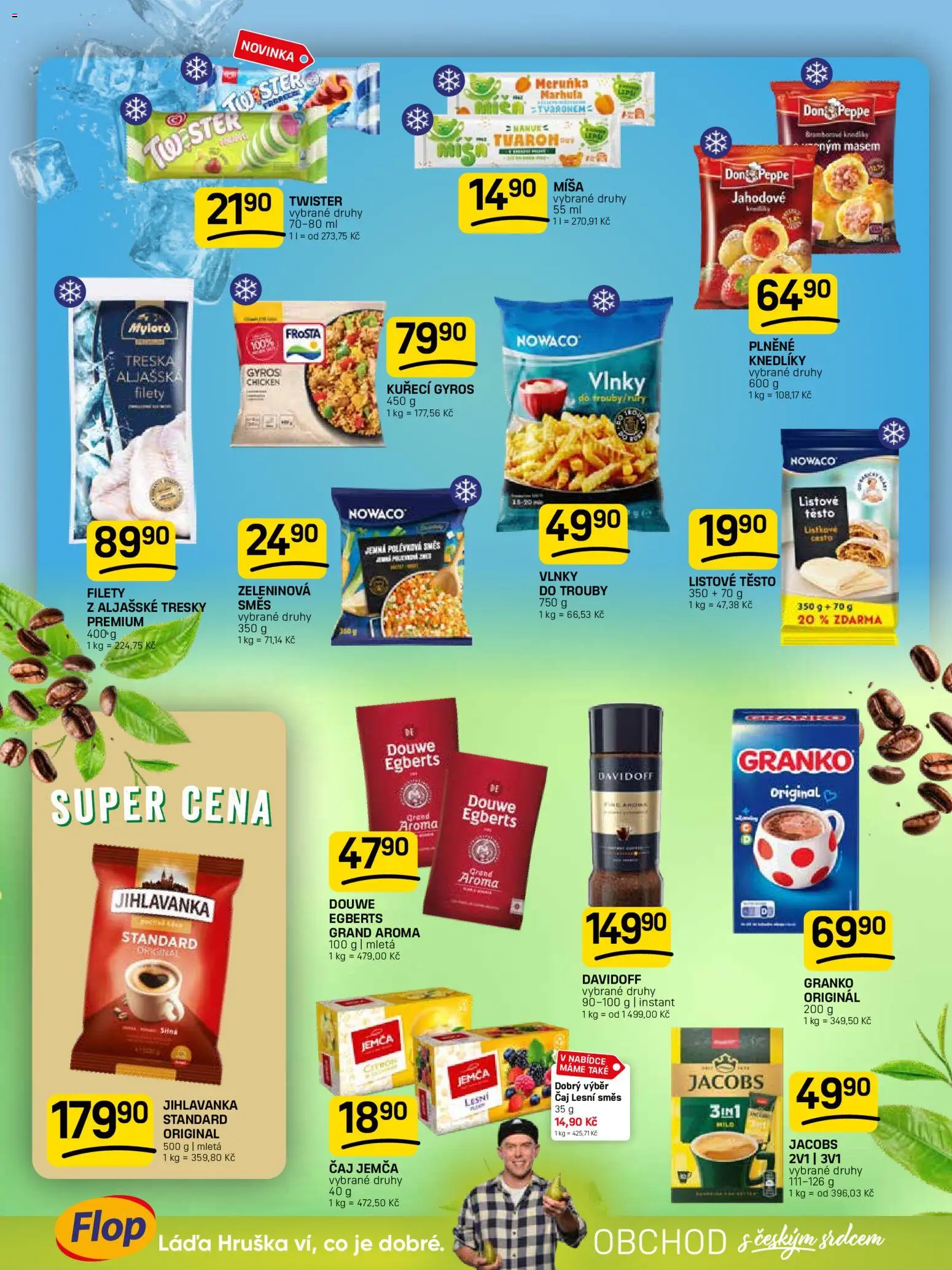 Flop leták od 13.05.2026 | Strana: 11 | Produkty: Gyros, Listové těsto, Granko, Douwe Egberts