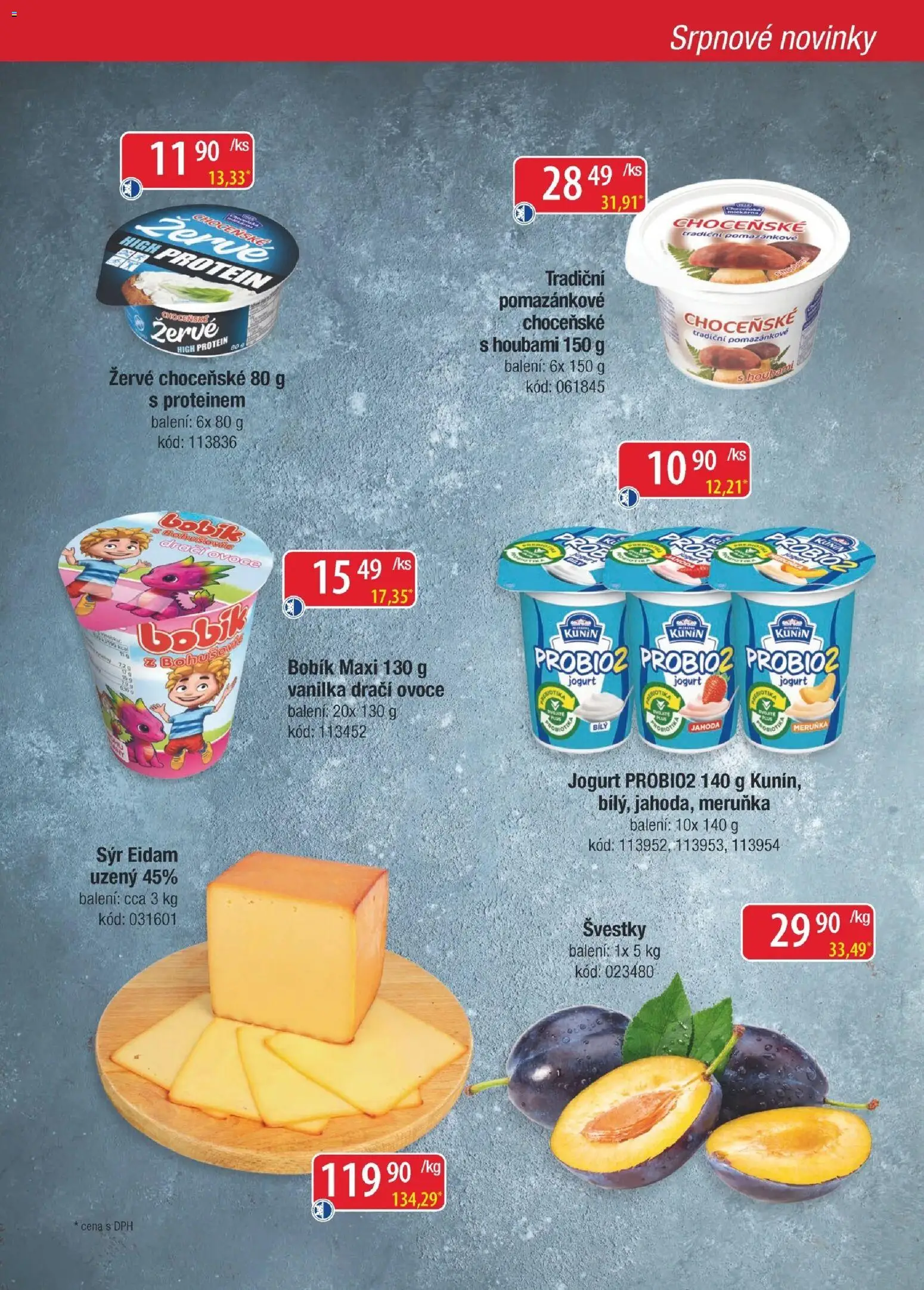 Astur & Qanto leták - Velkoobchod fresh 08/2026 od 01.08.2026 | Strana: 3 | Produkty: Ovoce, Sýr, Jogurt, Protein
