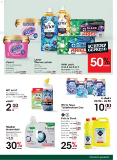 Sligro folder - Voorbeeld van een folder van Sligro, geldig van 29-10-2026 | Pagina: 93 | Producten: Wasmiddel, Wasverzachter, Wc, La