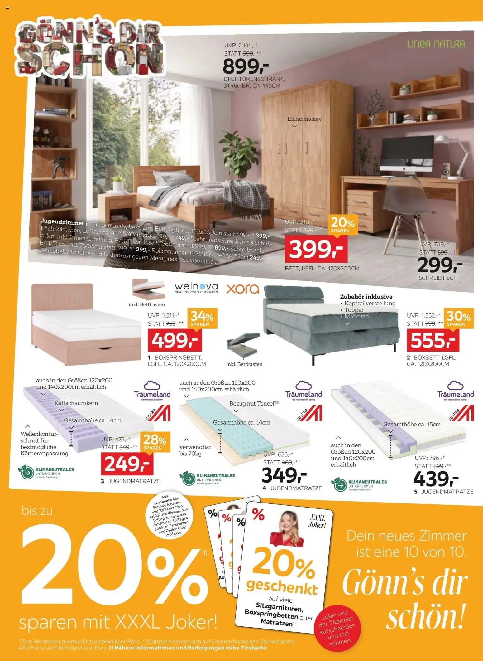 XXXLutz Best Preis gültig ab 04.08.2026 | Seite: 10 | Produkte: Matratze, Lattenrost