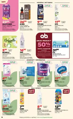 Pogląd oferty "Drogerie Natura gazetka" - ważna od 22.09.2026 | Strona: 18 | Produkty: Gillette, Chusteczki, Szampon, Żel pod prysznic