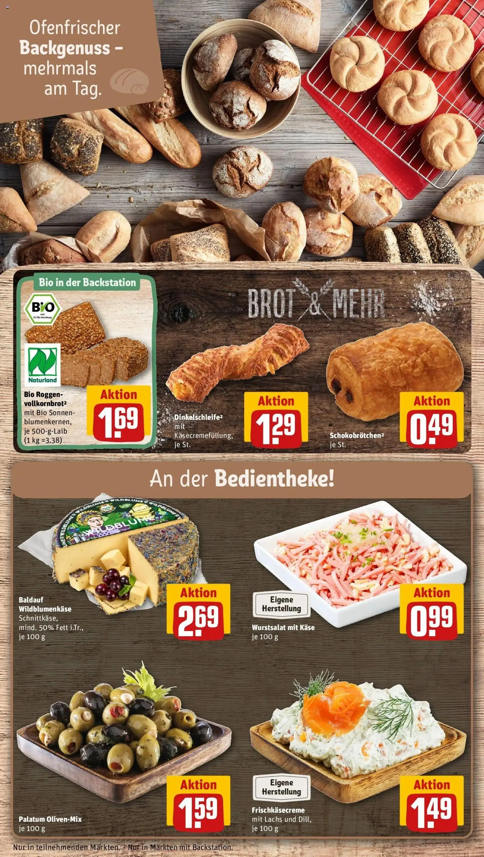 Rewe Prospekt Hilders	 – gültig ab 27.04.2026 | Seite: 11 | Produkte: Käse, Lachs, Dill, Brot