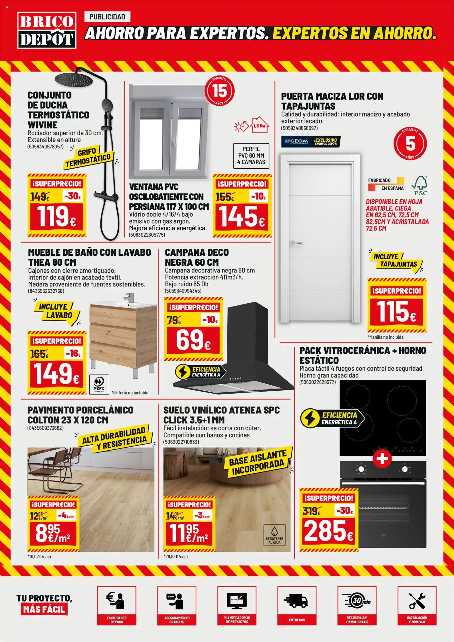 Brico Depôt folleto │ válido desde el 26/06/2026 | Página: 2 | Productos: Horno, Lavabo, Baño, Ducha
