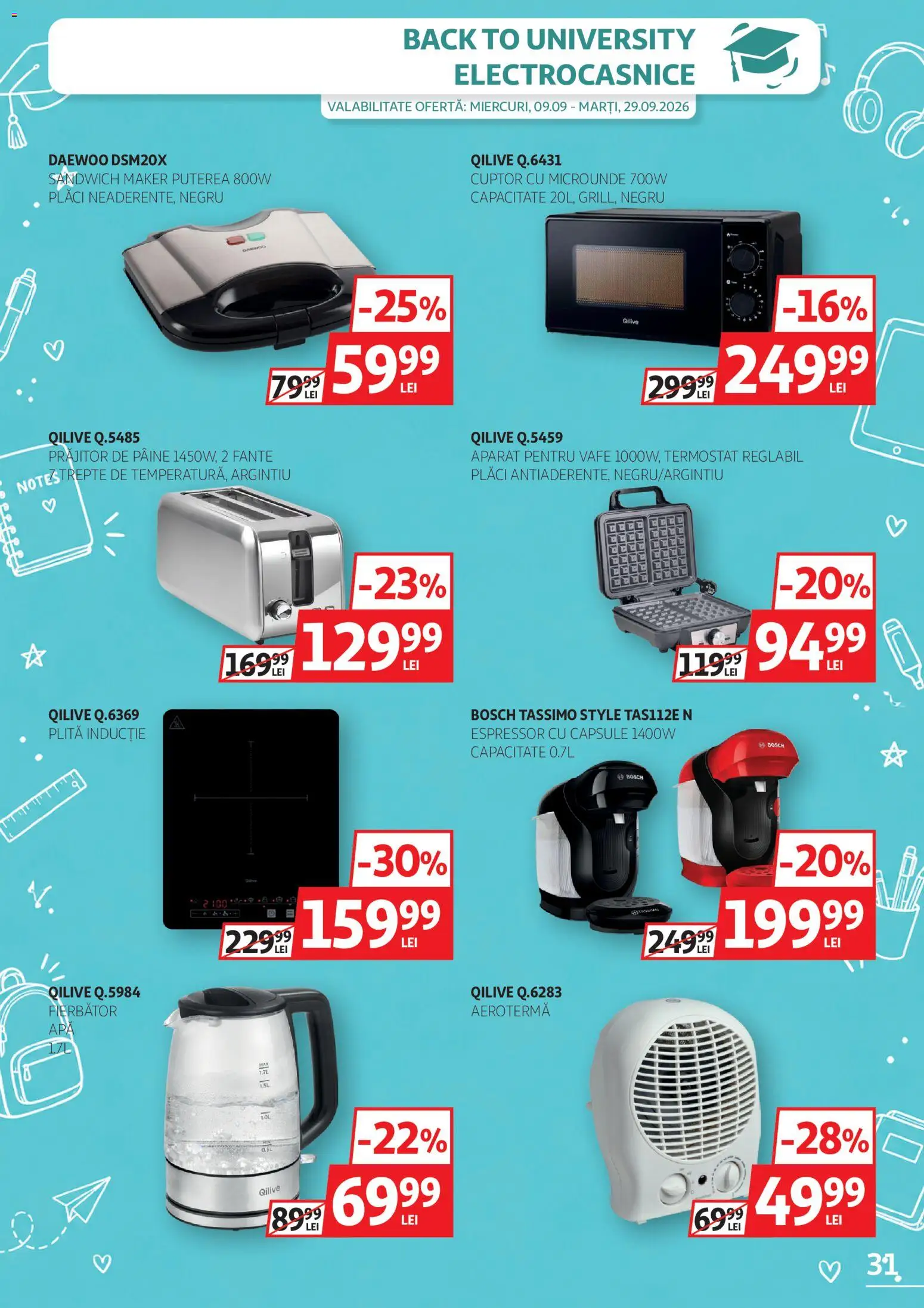 Noul catalog Auchan – valabil de la 09.09.2026 | Pagină: 31