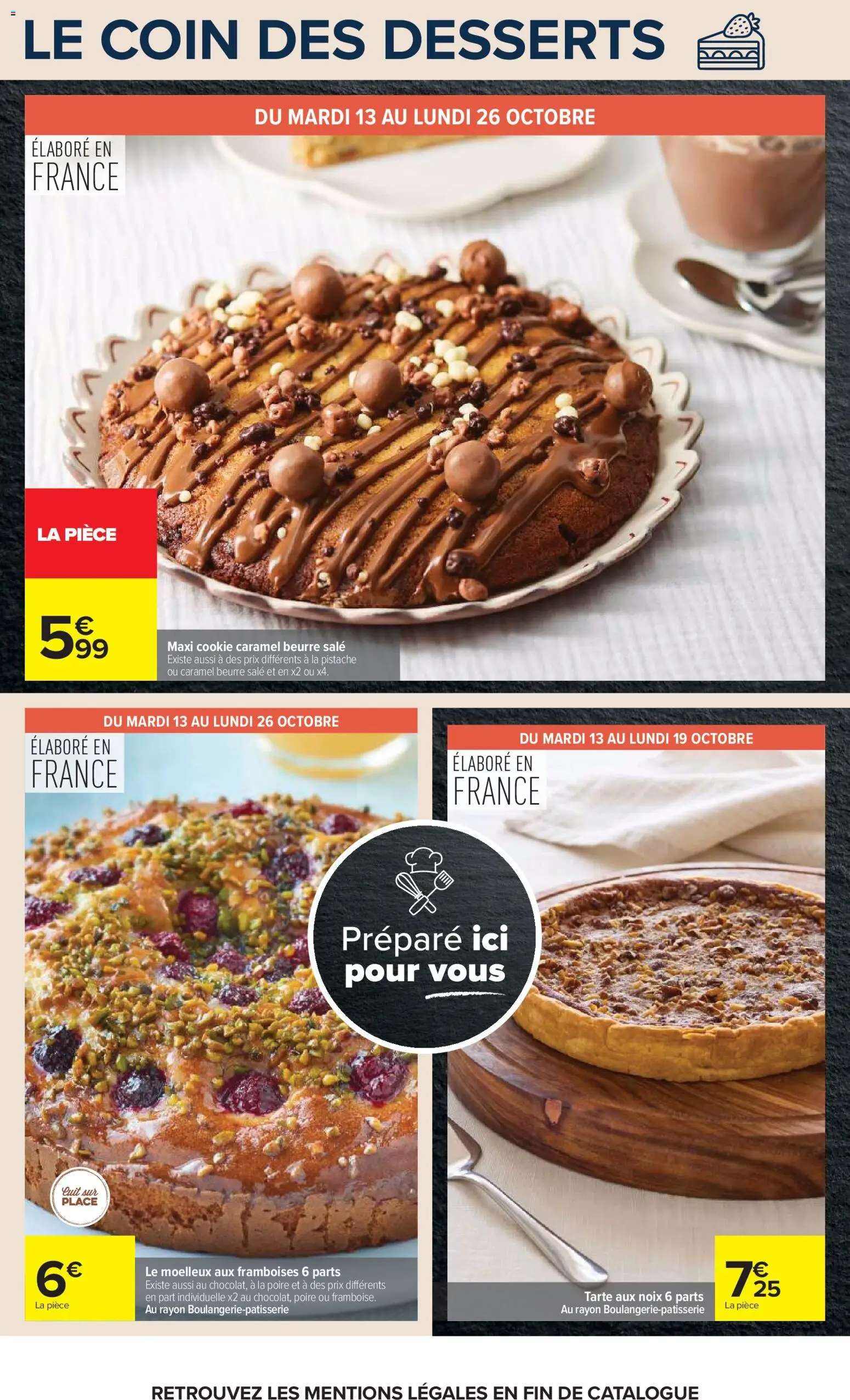 {H1} | Page: 27 | Produits: Poire, Framboises, Beurre, Noix