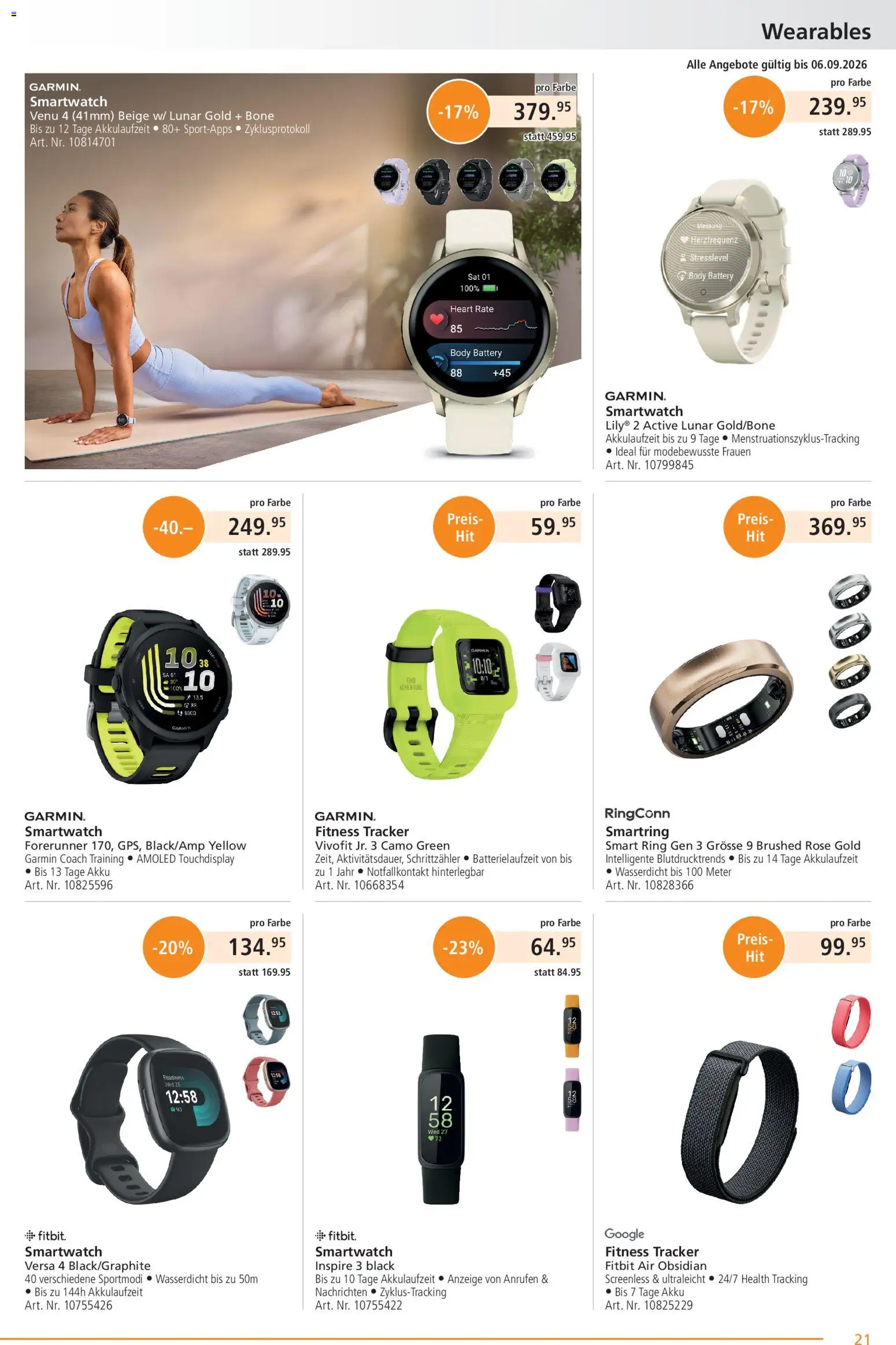 Fust aktionen – gültig ab 24.08.2026 | Seite: 21 | Produkte: Smartwatch