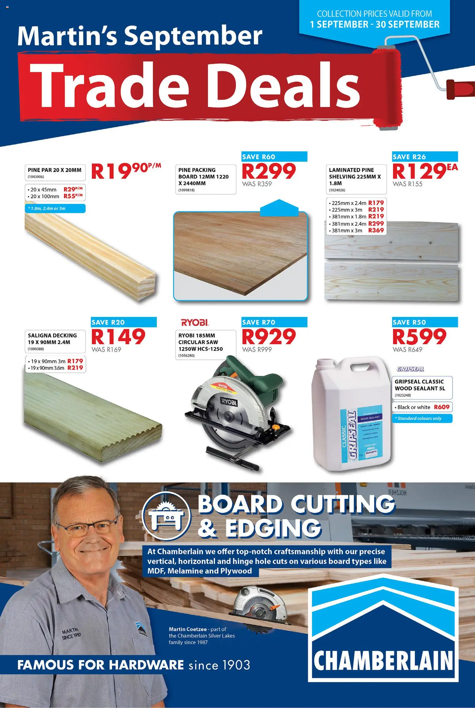 New Chamberlain catalogue – valid from 01/09/2026 | Page: 1