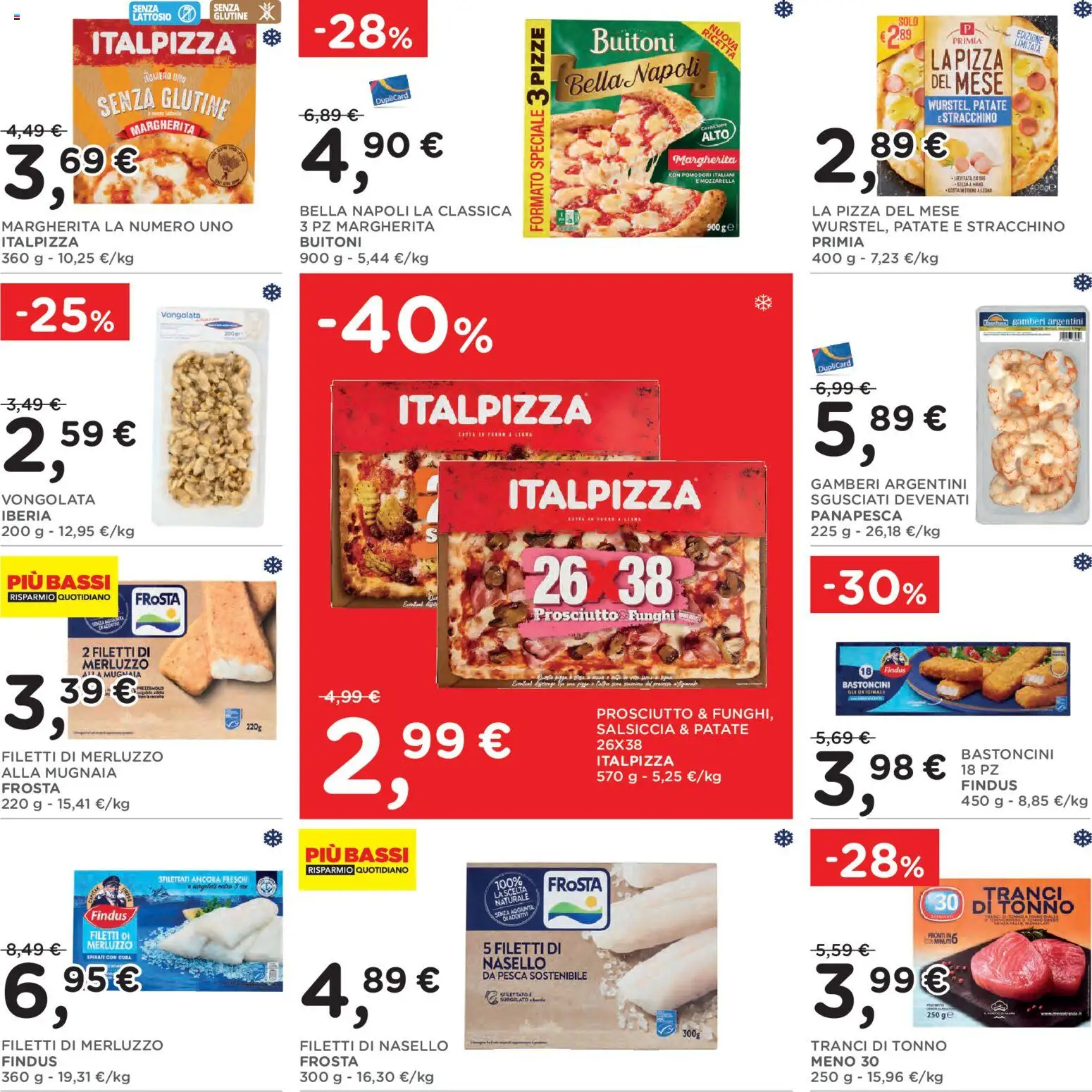 Volantino Poli del 30/09/2026 | Pagina: 22 | Prodotti: Senza glutine, Salsiccia, Pomodori, Funghi