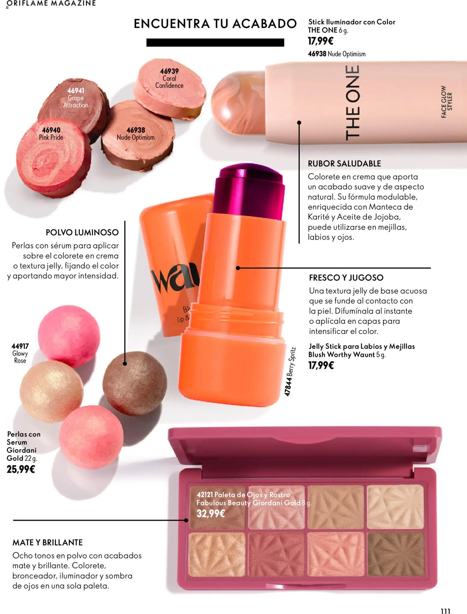 Oriflame - Catálogo Campaña 14 │ válido desde el 07/10/2026 | Página: 111 | Productos: Sombra, Manteca, Crema, Sombra de ojos