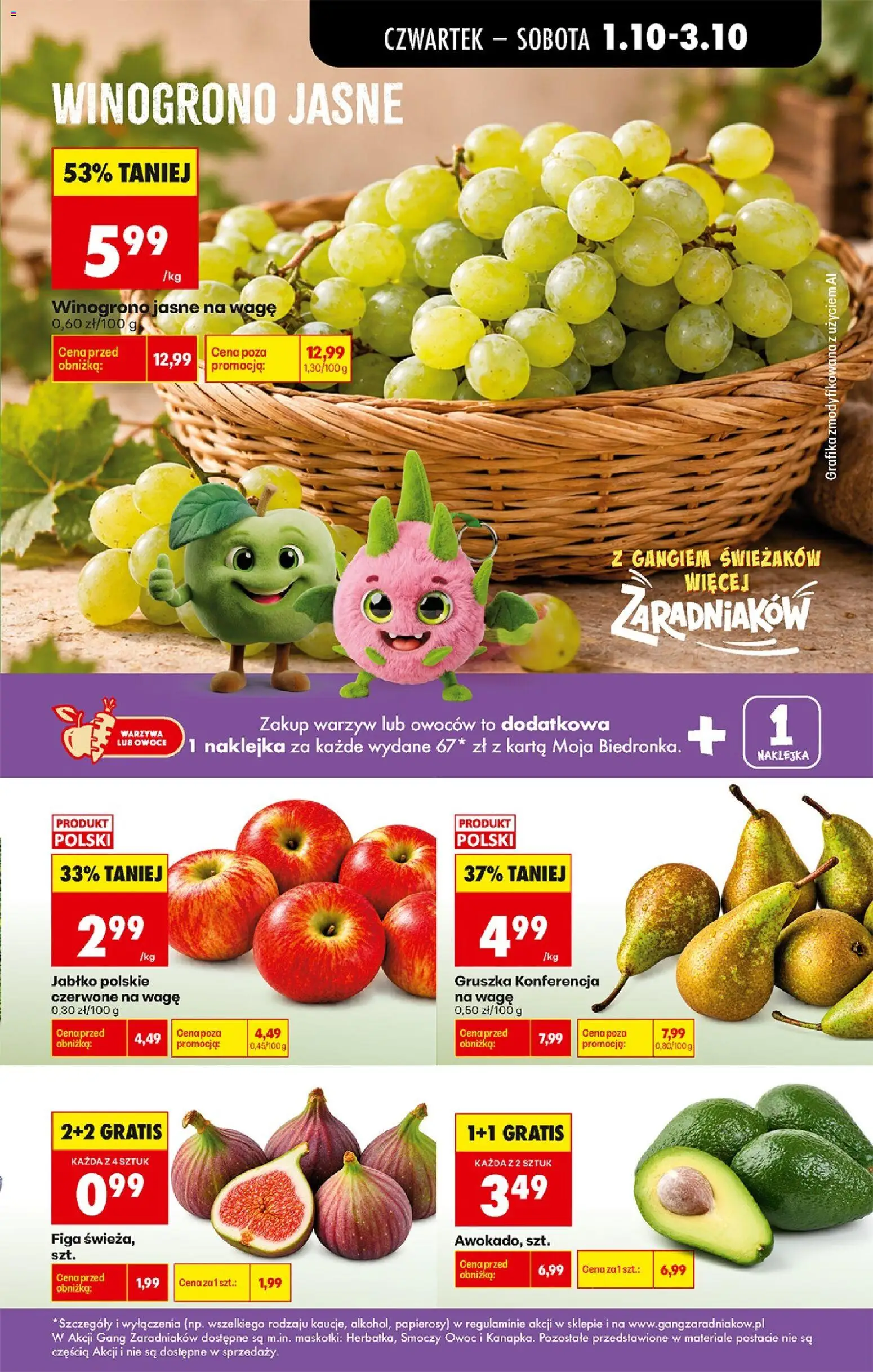 Biedronka Polsko leták - Codziennie niskie ceny od 01.10.2026 | Strana: 23
