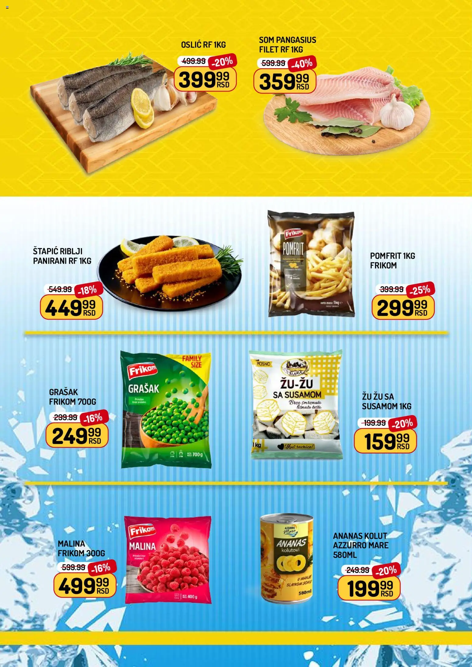 Aman katalog - važi od 24.04.2026 | Strana: 6 | Proizvode: Ananas, Grašak, Pomfrit, Malina