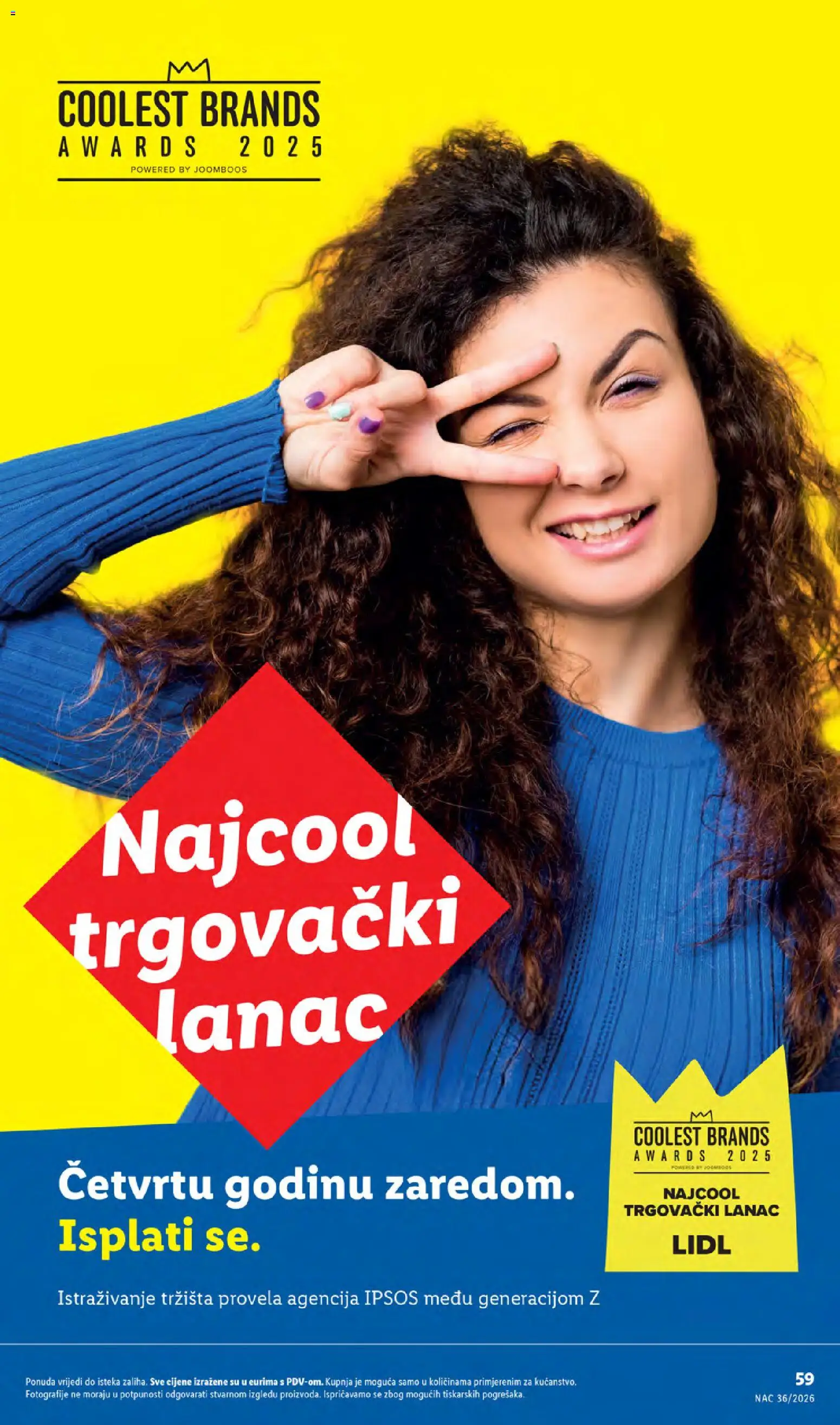 Lidl katalog | vrijedi od 31.08.2026 | Stranica: 59