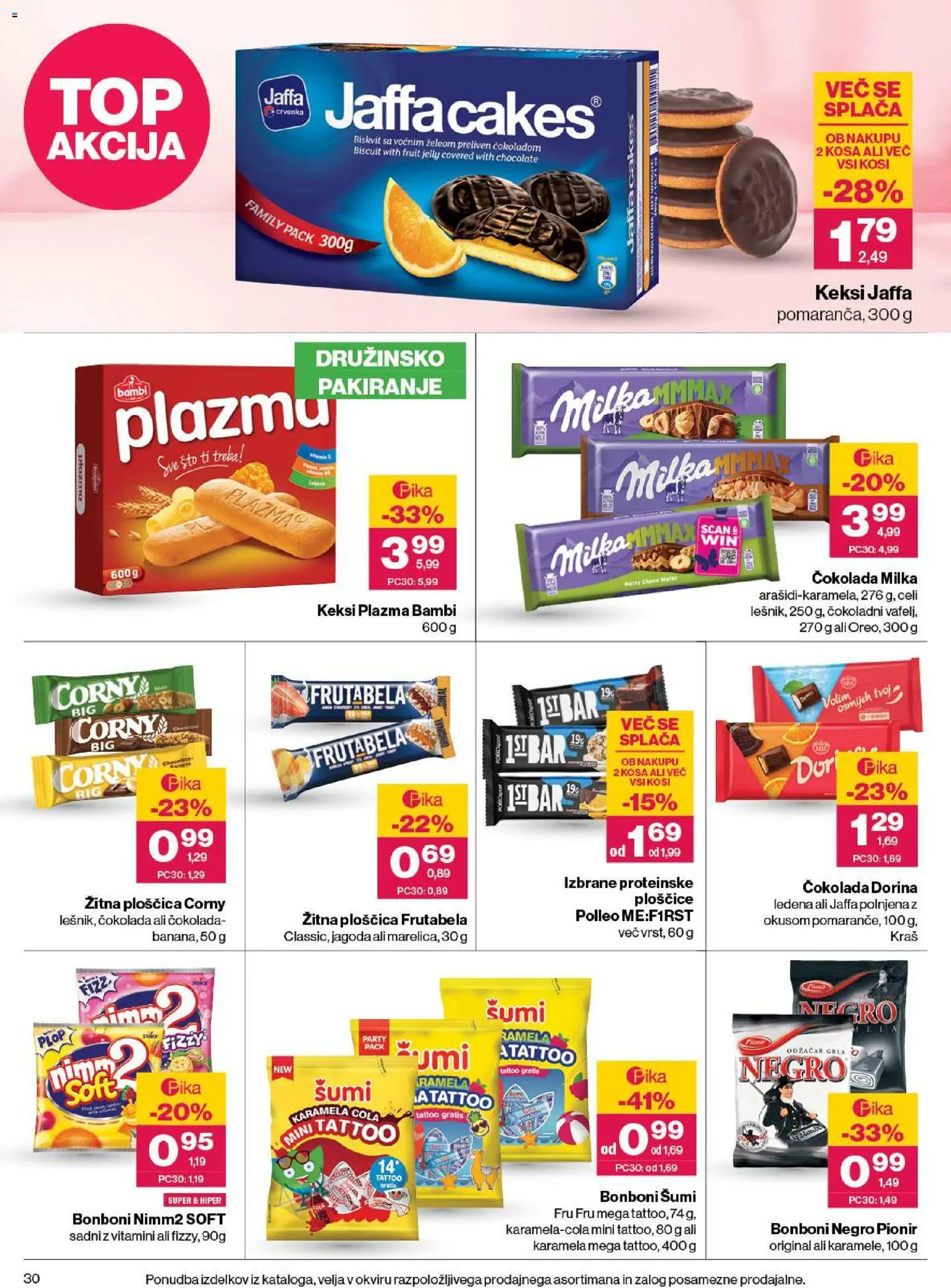 Novi Mercator katalog ponudbe – veljaven od 06.08.2026 | Stran: 30