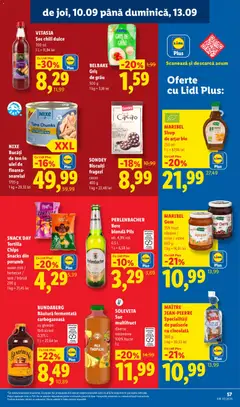 Ofertele Lidl valabile de la 07.09.2026 | Pagină: 57 | Produse: Chilli, Cacao, Biscuiți, Perlenbacher