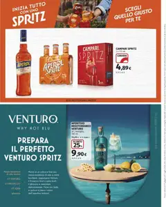 Anteprima del volantino Ipercoop volantino Torino valido a partire dal 18.06.2026 | Pagina: 46 | Prodotti: Tè, Data, Aperol, Aperitivo
