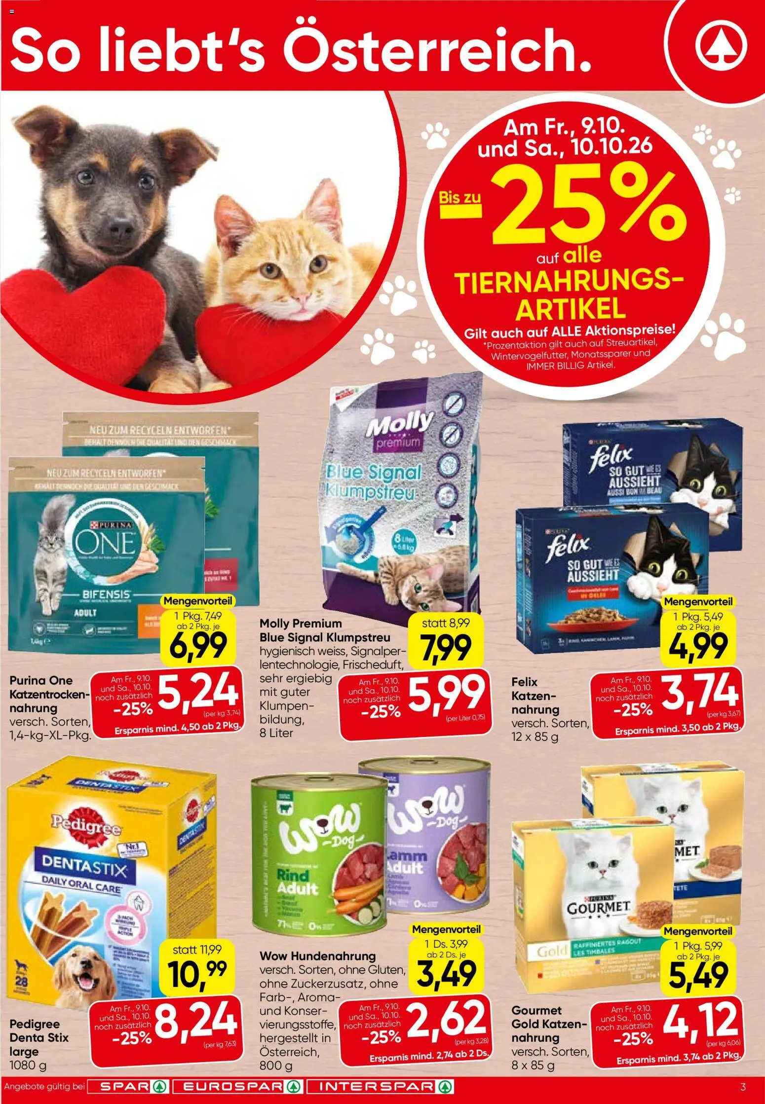 Spar Flugblatt gültig ab 08.10.2026 | Seite: 3