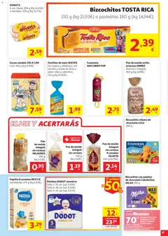 Vista previa Alcampo HP Nacional válido desde el 19.05.2026 | Página: 17 | Productos: Aceite, Chocolate, Pan de molde, Φρυγανιές σικάλεως