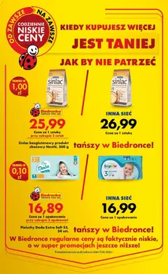 Pogląd oferty "Pieluchy Dada Extra Soft S3, 54 szt., Pieluchy Dada Extra Soft S3, 54 szt." - ważna od 22.06.2026 | Strona: 22 | Produkty: Pieluchy Dada