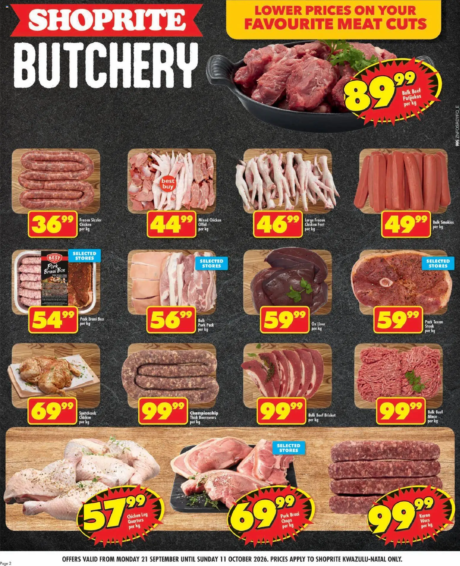 New Shoprite catalogue – valid from 21/09/2026 | Page: 2