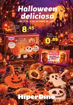 Vista previa HiperDino Halloween válido desde el 13/10/2026