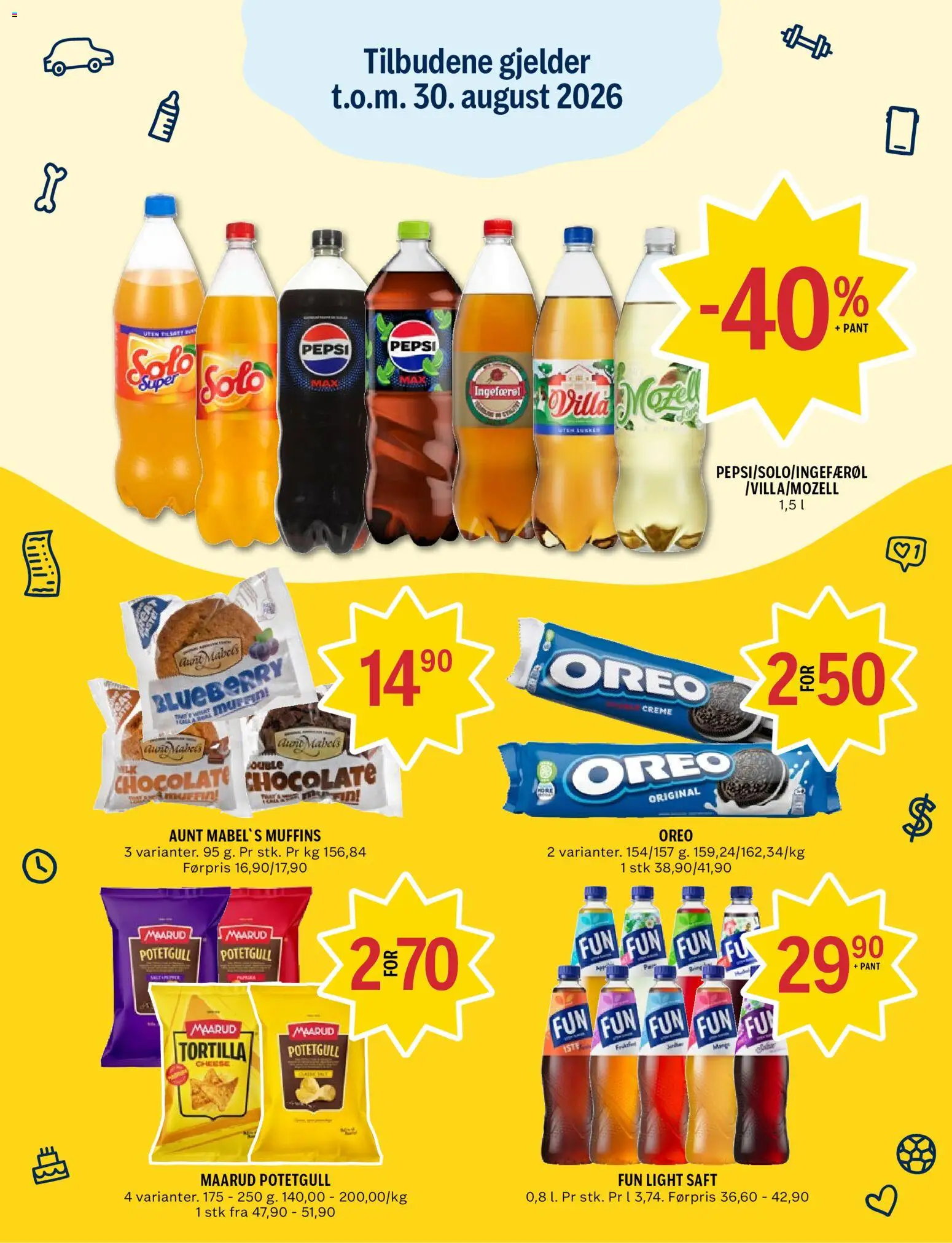 {H1} | Side: 10 | Produkter: Växthus, Saft, Tort, Iste