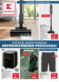 SILVERCREST® Ručni usisavač 24V SAS 24, 3 razine usisavanja ECO, Auto i Boost sadrži HEPA 14 filtar sadrži zidni nosač s funkcijom punjenja rad baterije do cca. 42 minute brzo punjenje baterije za cca. 60 minuta volumen spremnika za prašinu cca. 350 ml pakiranje - Pregled kataloga iz trgovine Kaufland, vrijedi od 01.07.2026 | Stranica: 1 | Proizvodi: Visokotlačni perač, Hlače, Košare, Parkside