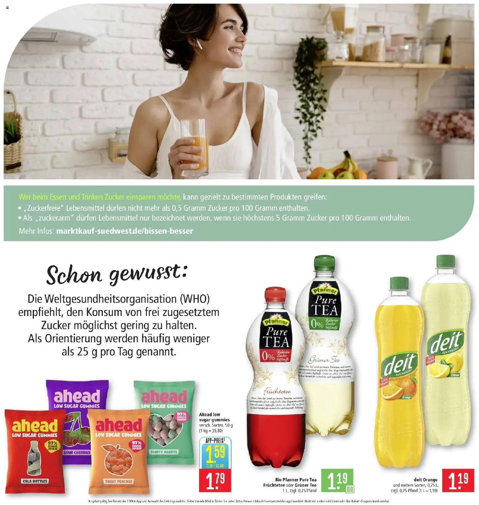 Marktkauf Prospekt Kirchheim (ab 14.09.2026) » Angebote online | Seite: 22 | Produkte: Cola, Früchtetee, Zucker, Tee