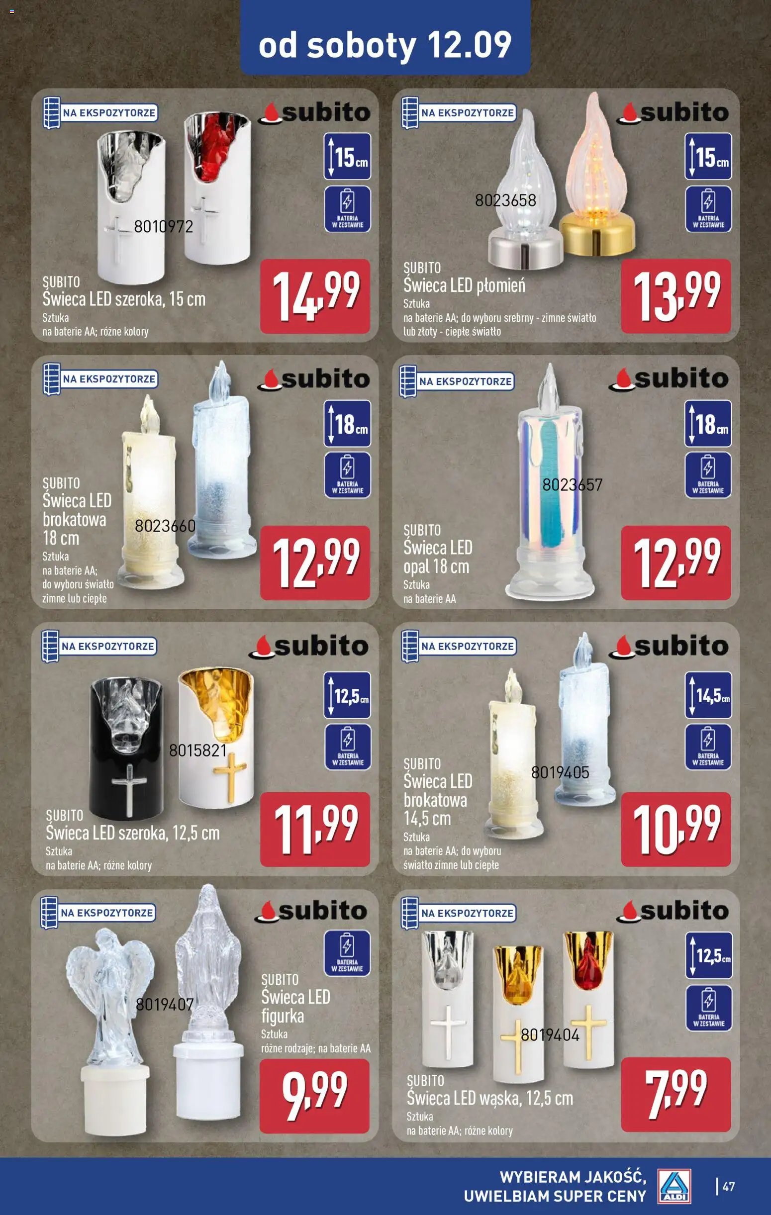 Aldi gazetka od 07.09.2026 | Strona: 47