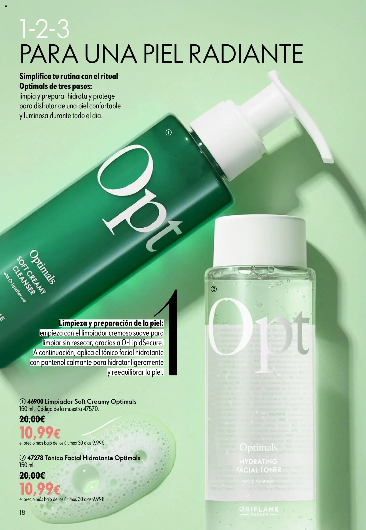 Oriflame - Catálogo Campaña 9 │ válido desde el 24/06/2026 | Página: 18 | Productos: Toner