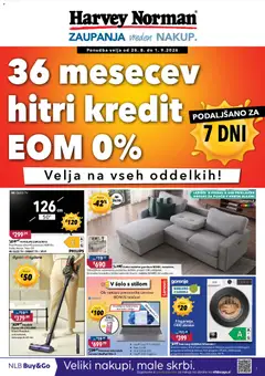 Harvey Norman katalog akcije – veljaven od 26.08.2026