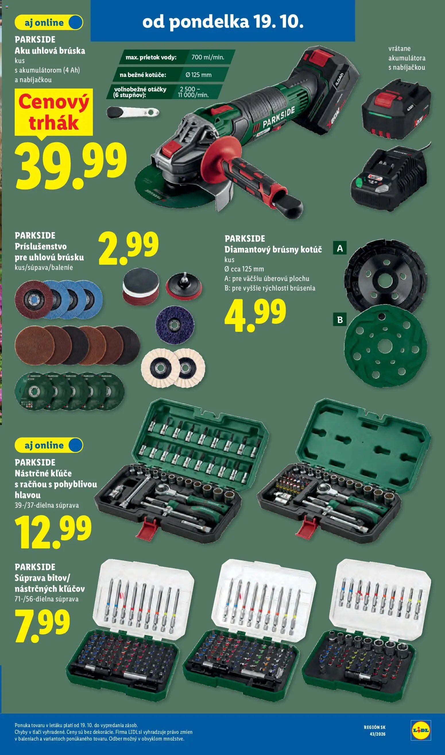Nové Lidl akcie – leták je platný od 19.10.2026 | Strana: 61