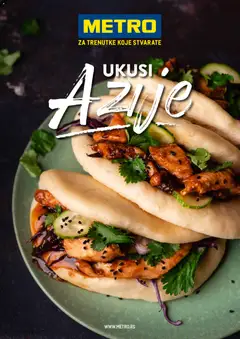 Metro katalog Ukusi Azije - pregled Metro kataloga - važi od 30.09.2026