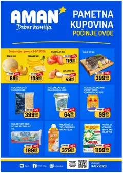 Aman katalog Dobar komšija - pregled Aman kataloga - važi od 03.07.2026