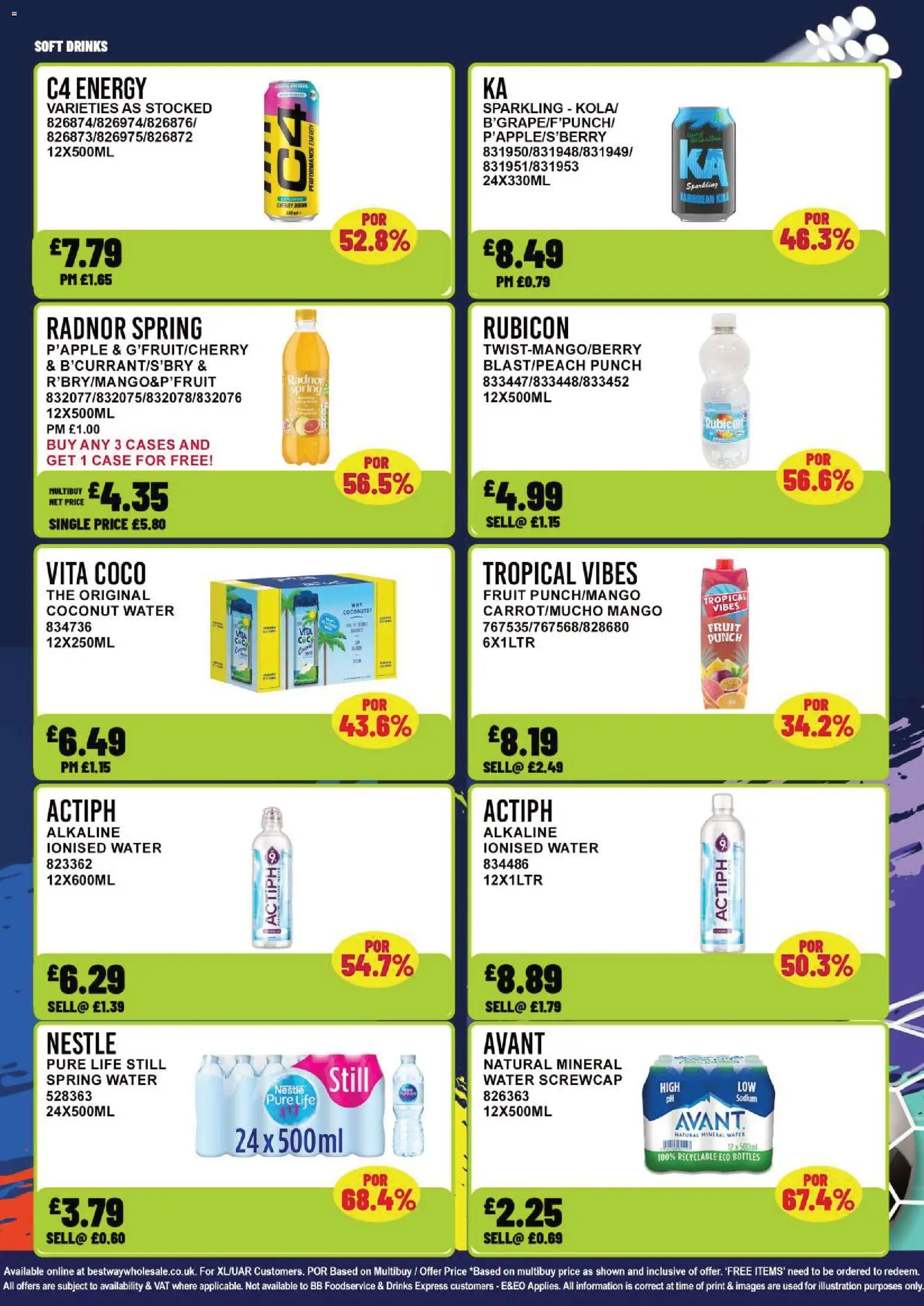 {H1} | Page: 7 | Products: Mango, Case, Mineral water, Coconut