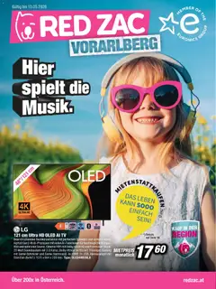 RED ZAC Vorarlberg ab 26.04.2026 gültig