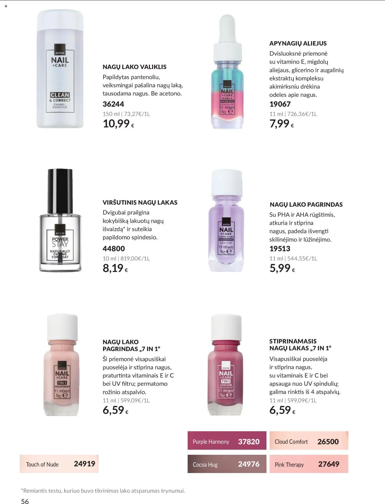 AVON akcijos nuo 2026.09.30 | Puslapis: 56