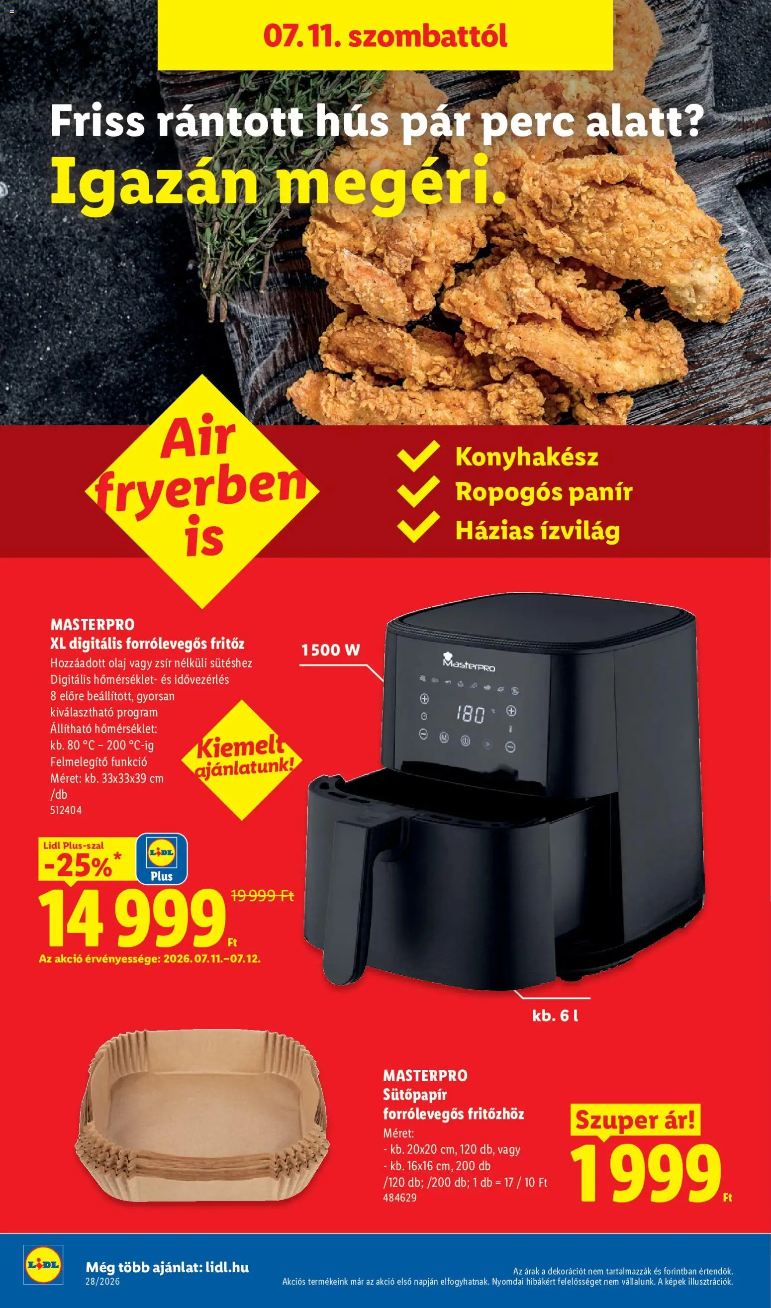 Lidl akciós ujság - amely érvényes a következő dátumtól: 2026.07.09. | Oldal: 44