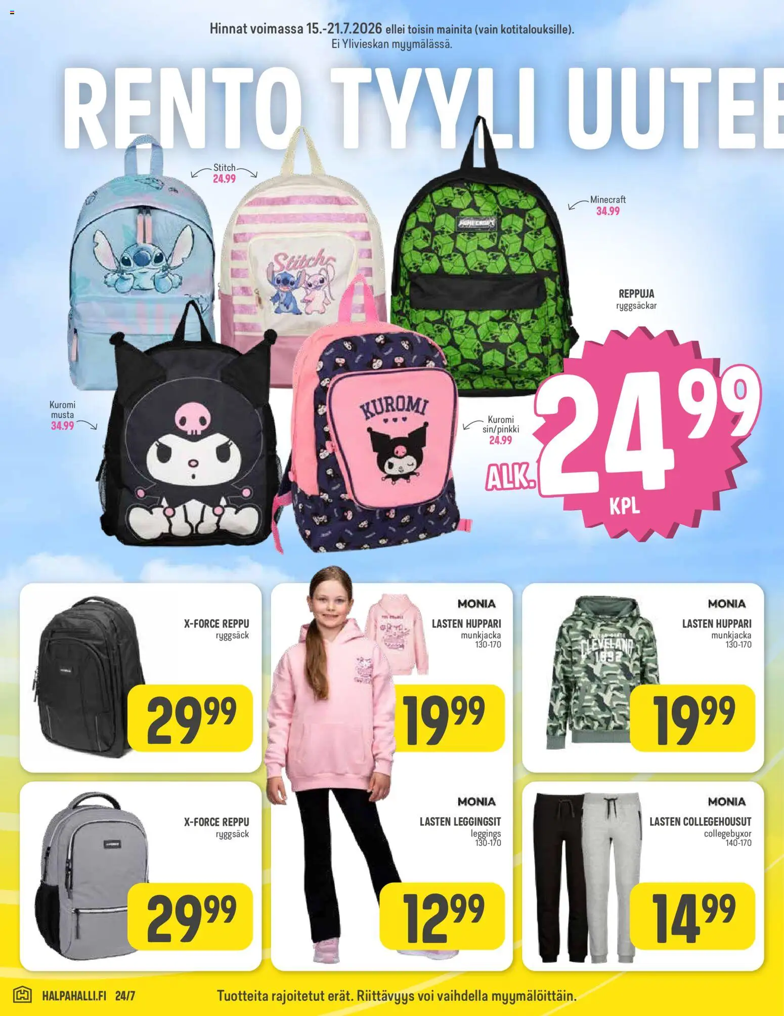 Halpa Halli tarjoukset – voimassa 15/07/2026 alkaen | Sivu: 10