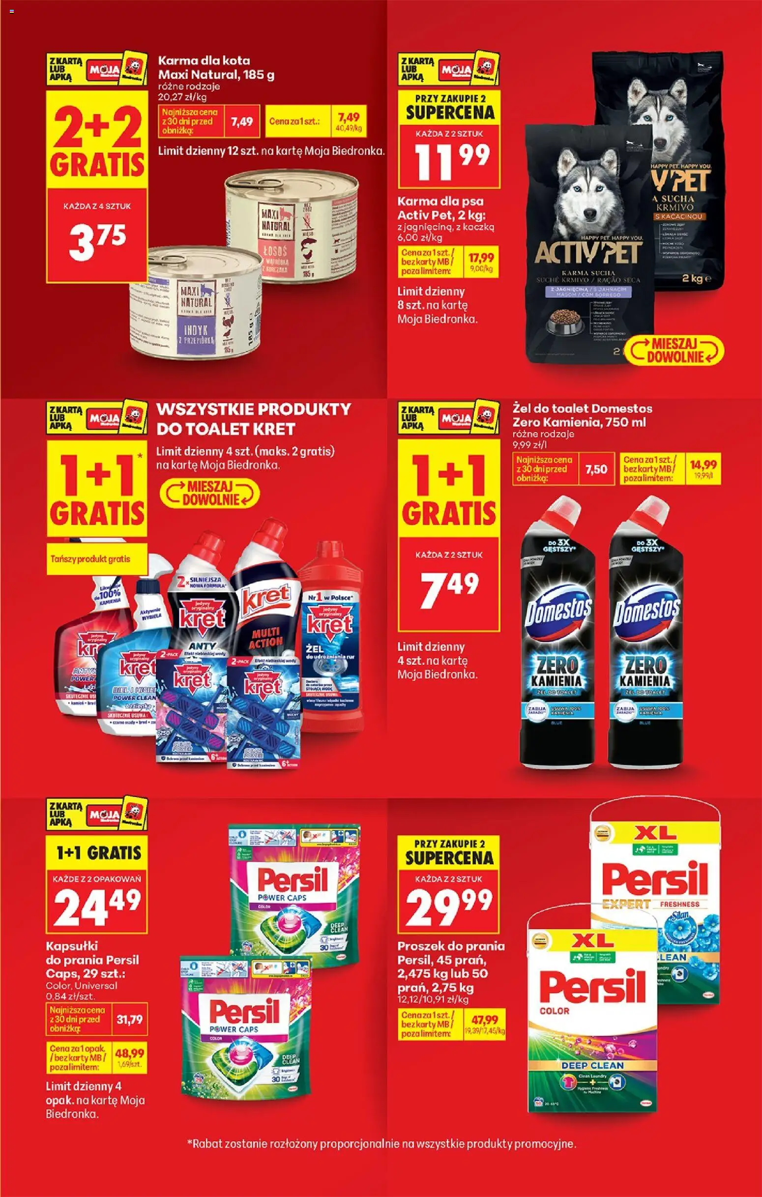 Biedronka gazetka od czwartku od 11.06.2026 | Strona: 15 | Produkty: Karta, Wątróbka, Jagnięcina, Karma dla kota