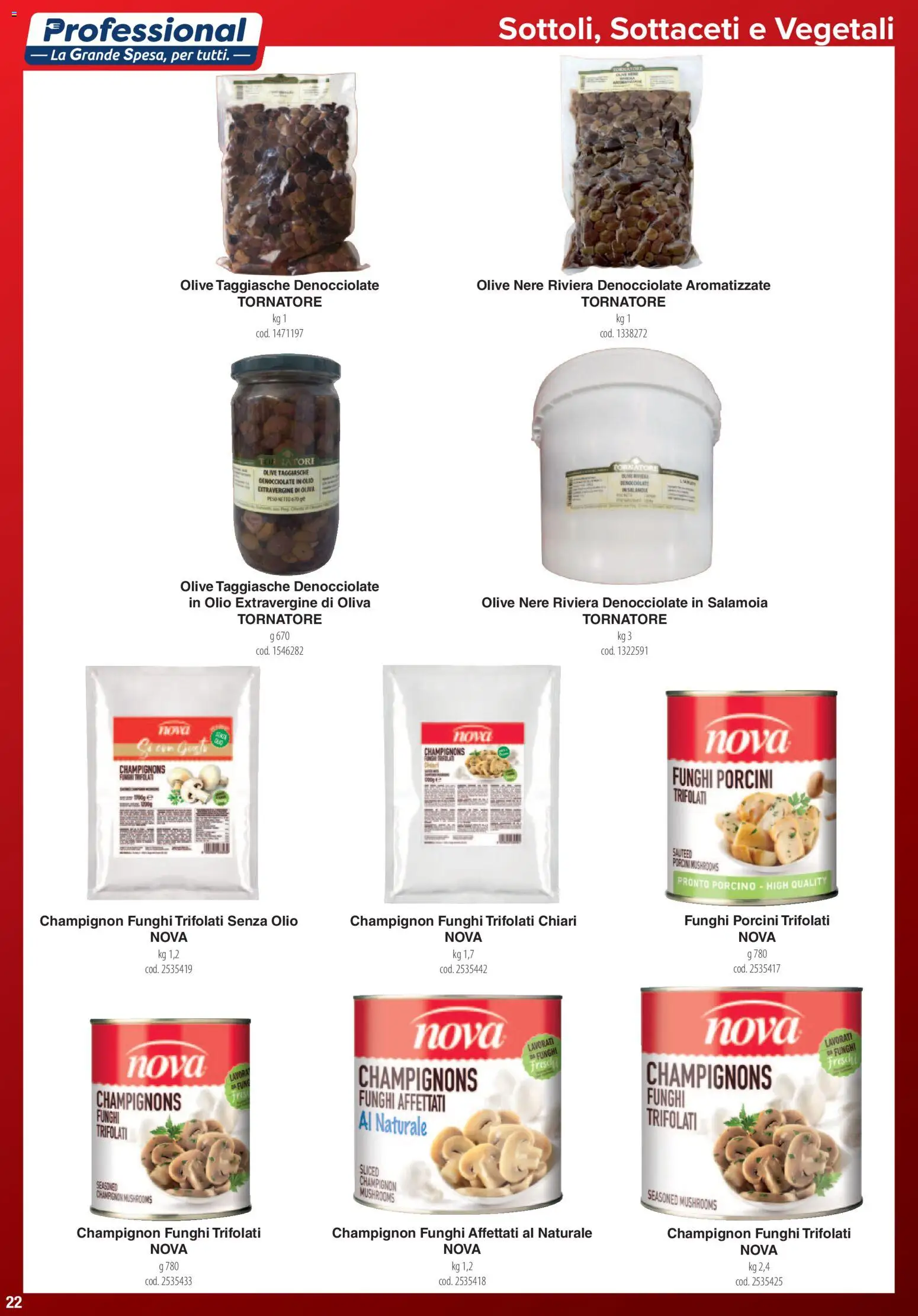 Volantino Carrefour del 01.06.2026 | Pagina: 22 | Prodotti: Olio, Olive, Funghi